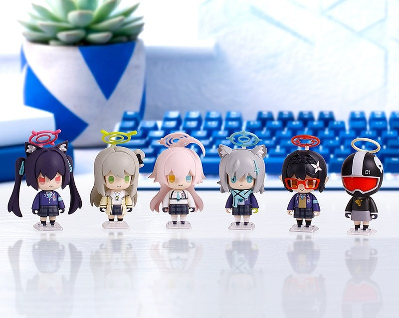 (1BOX=6)(Trading Figure) Blue Archive FigRiq Blue Archive Series vol.1