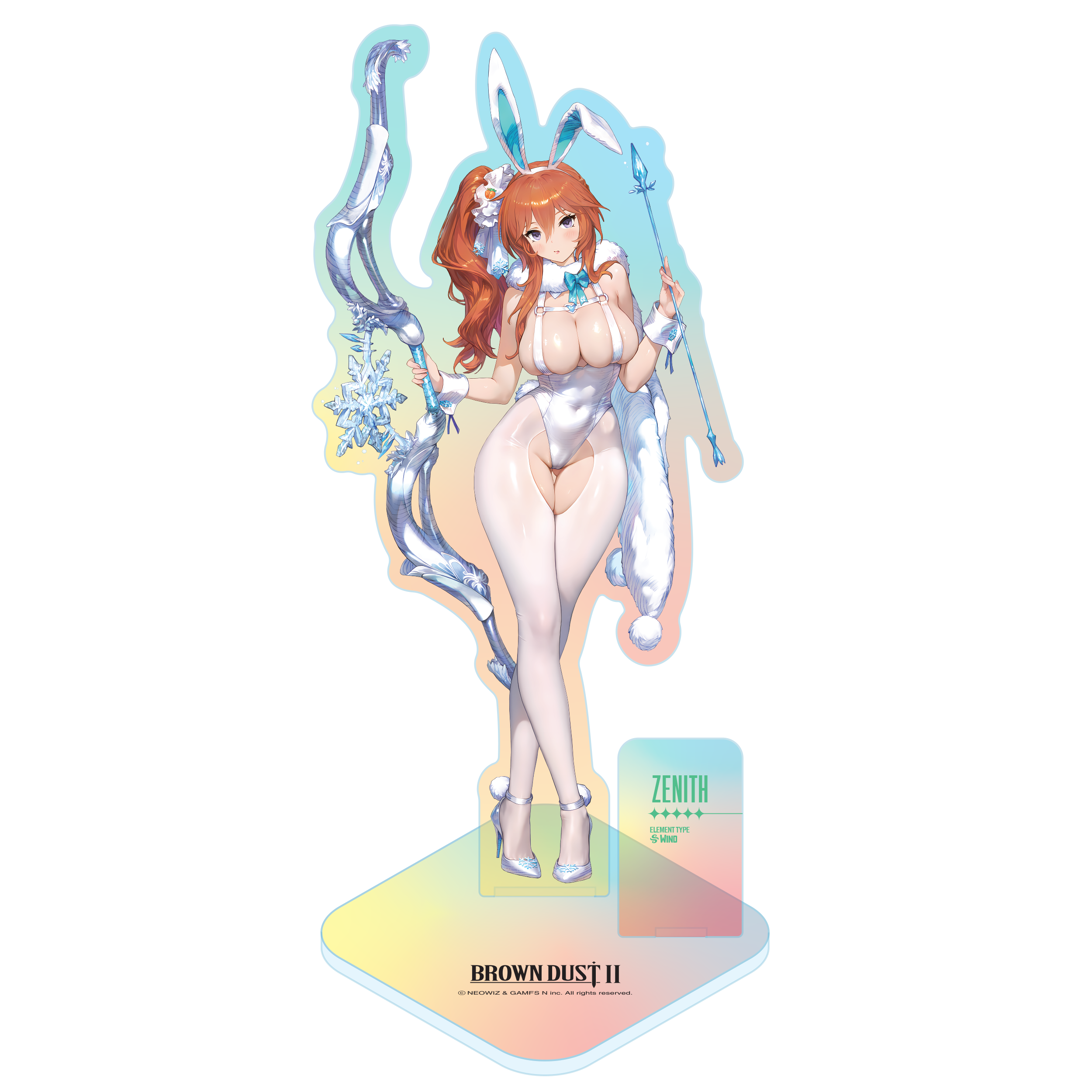 (Goods - Acrylic Stand) BROWNDUST2 Acrylic Stand Zenith: Stranger Bunny