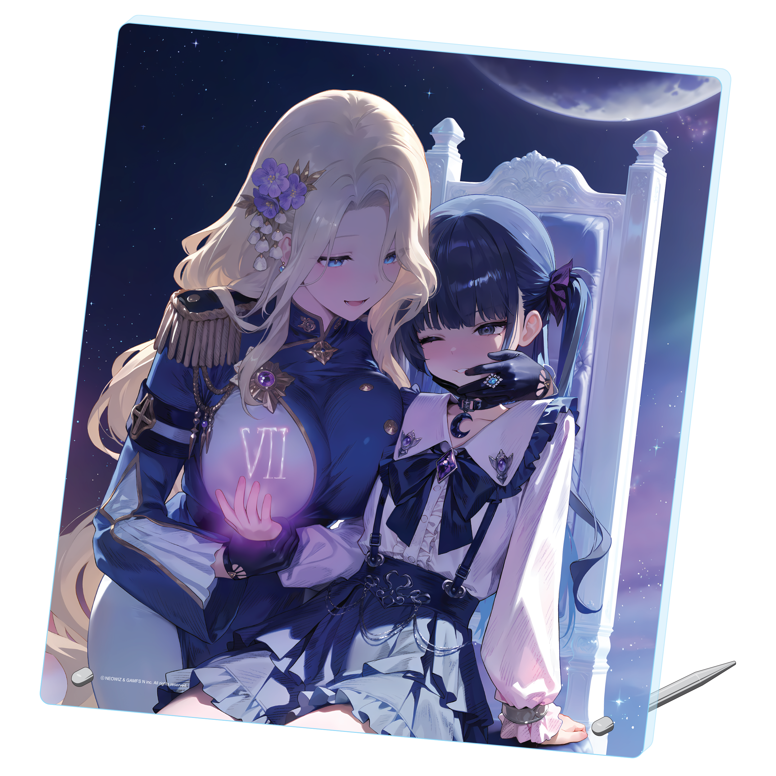 (Goods - Board) BROWNDUST2 Art Acrylic Plate L Winter Pack Title