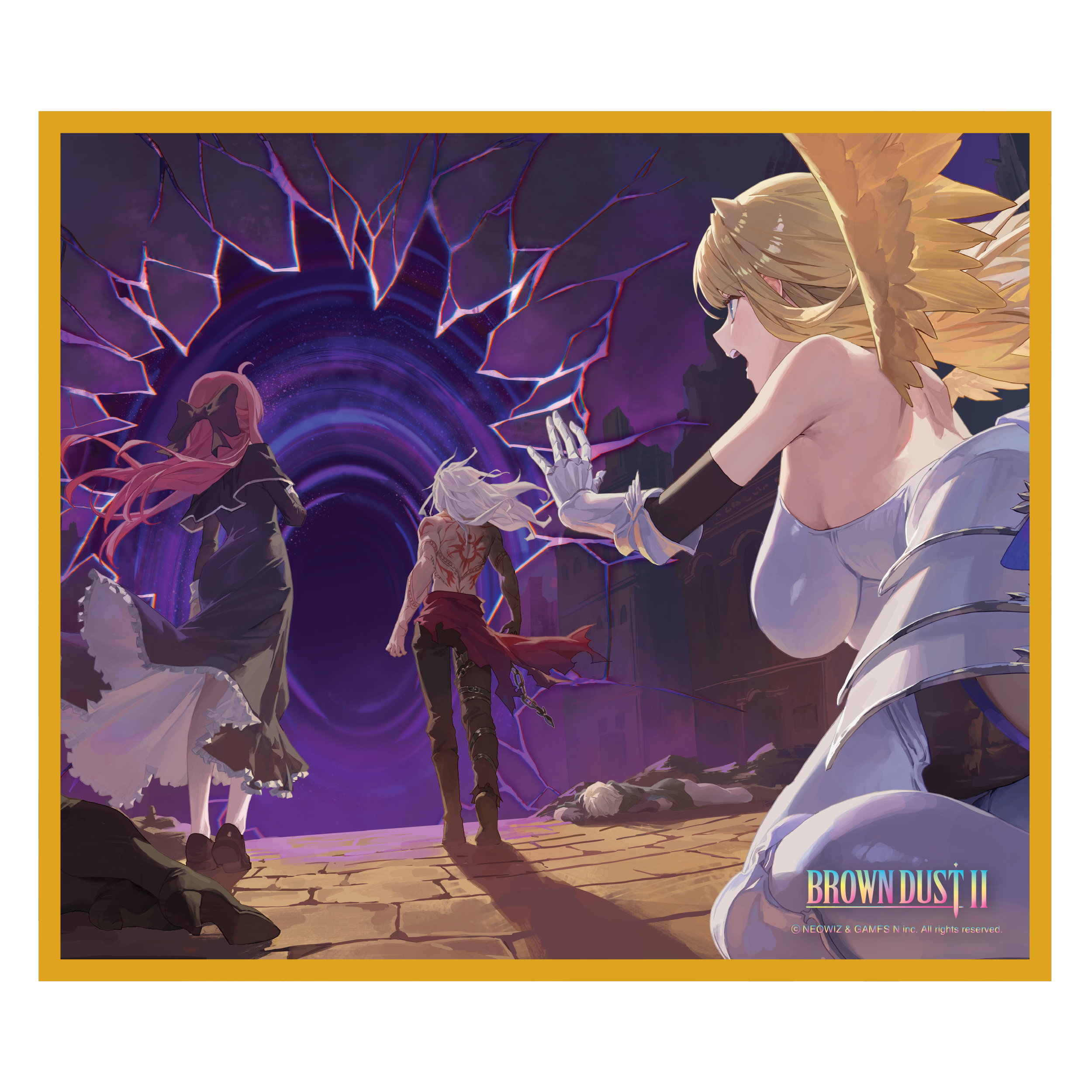 (Goods - Art Board) BROWNDUST2 Acrylic Art Board Triple Alliance