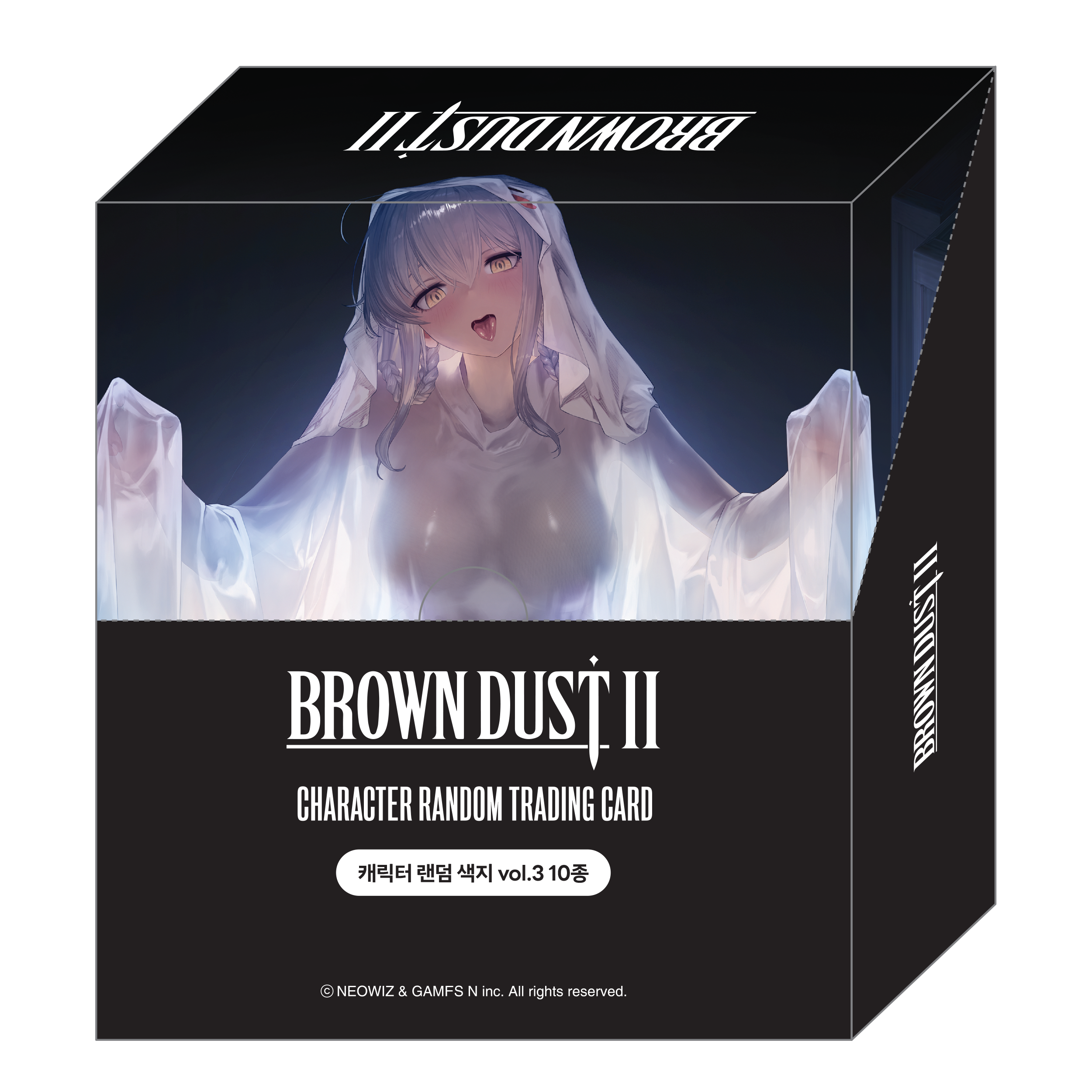 (1BOX=10)(Goods - Card) BROWNDUST2 Character Random Card Vol.3