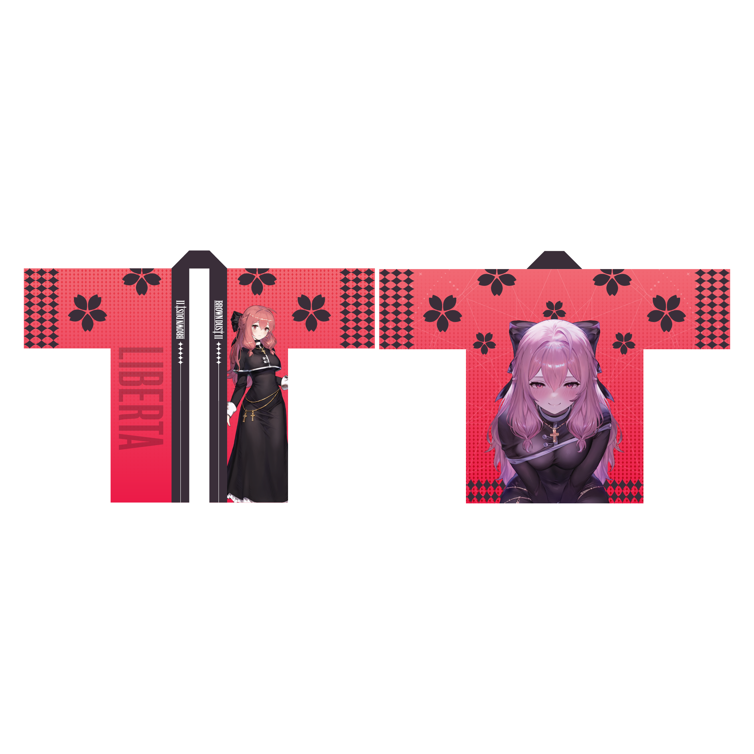 (Goods - Other Apparel) BROWNDUST2 Happi Coat Liberta: Dark Saintess