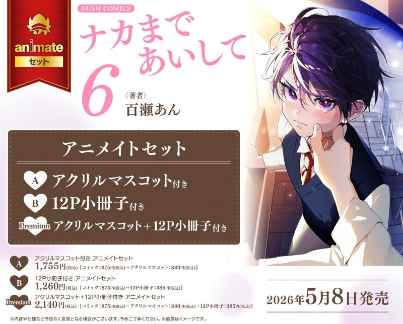 (Book - Comic) I Want You to Love Me to the Inside (Naka Made Aishite) Vol.6