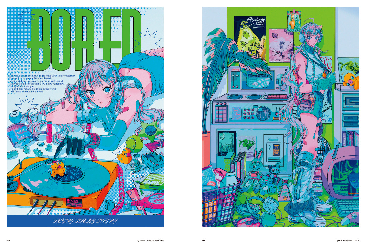 (Book - Art BooK) LUCKY najuco Artwork Collection ILLUSTRATION MAKING & VISUAL BOOK