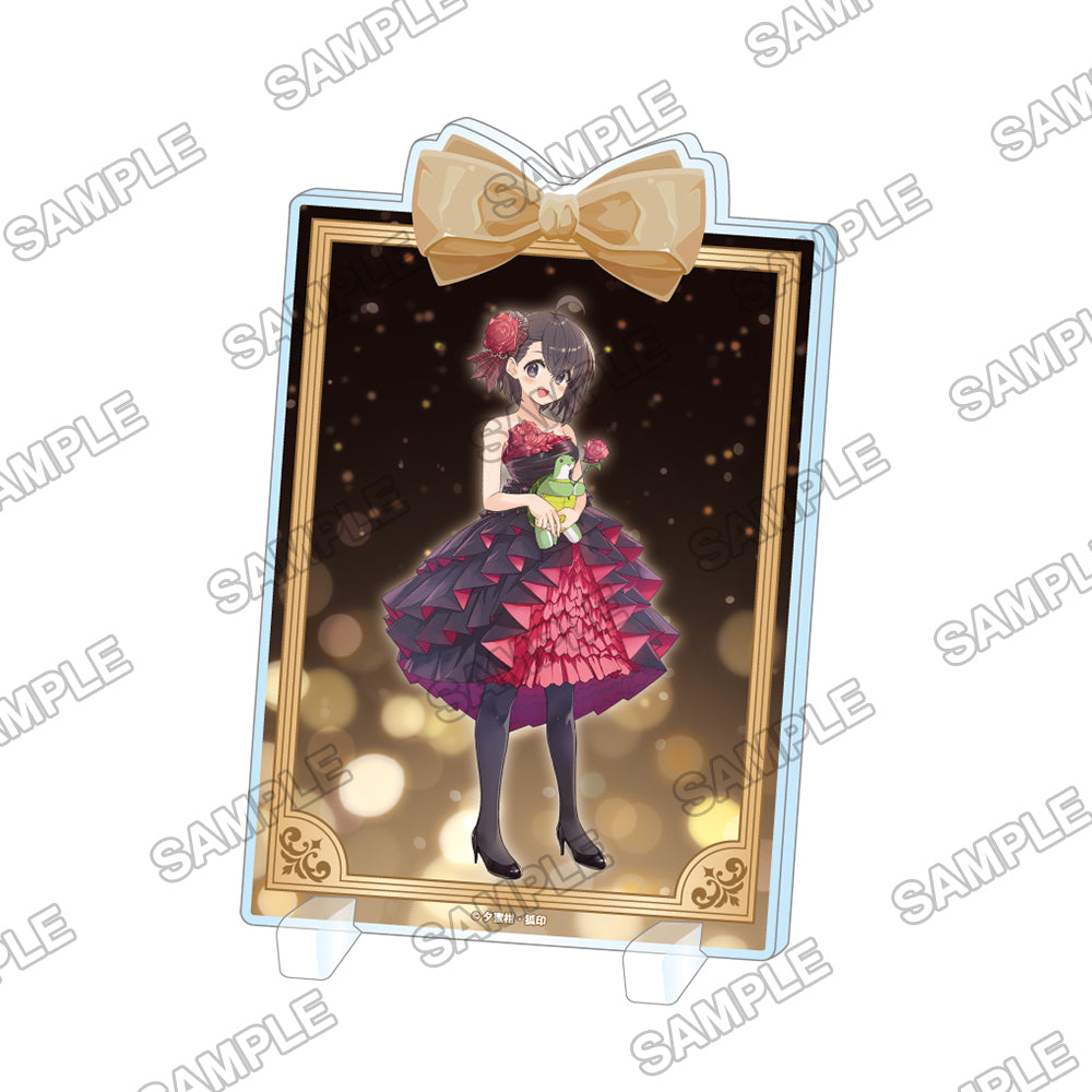 (Goods - Acrylic Stand) Kadokawa BOOKS 10th Anniversary Celebration Mini Acrylic Plate - Bofuri: I Don't Want to Get Hurt, so I'll Max Out My Defense. - Maple