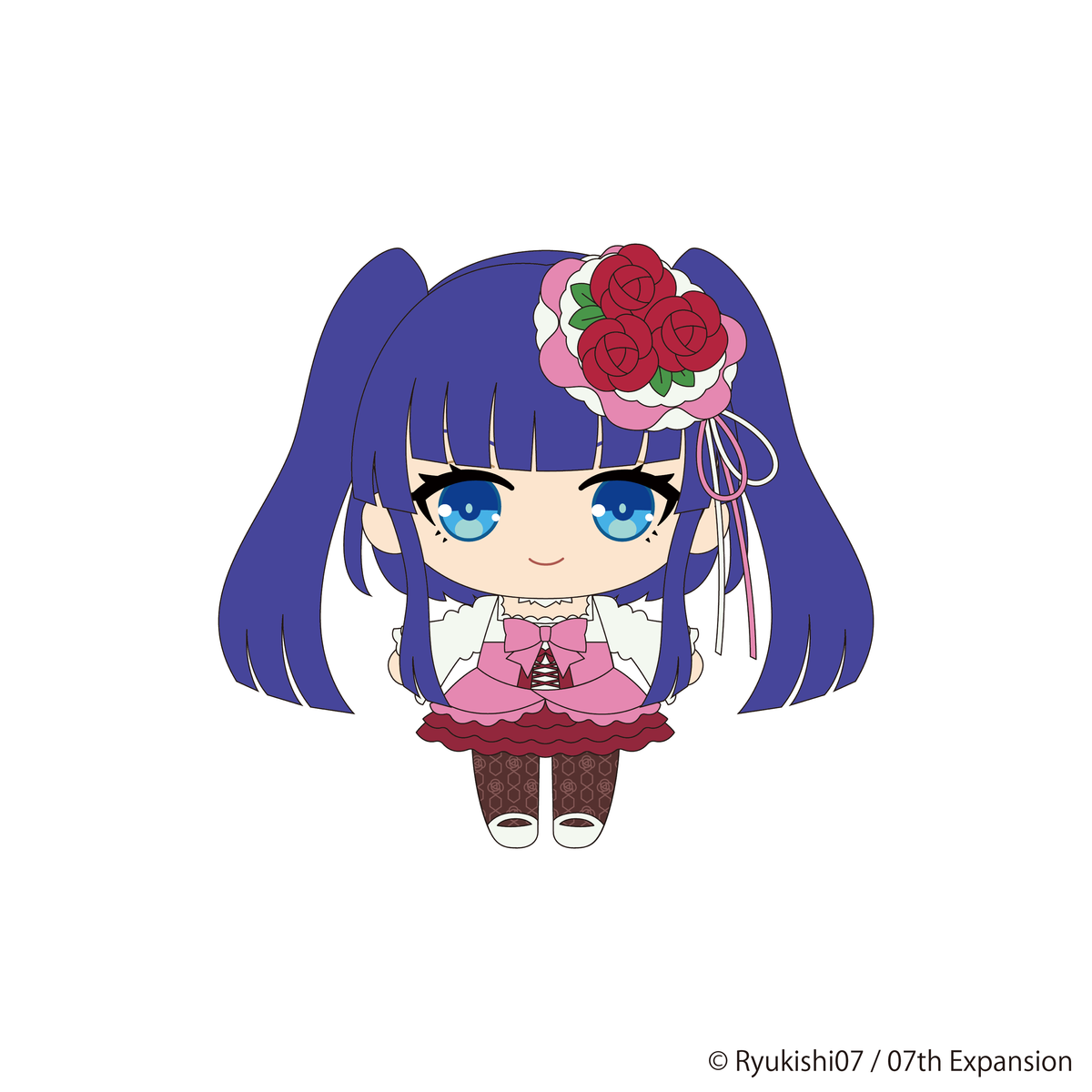 (Goods - Plush) Umineko When They Cry Plush 02 - Erika Furudo (Chibi Character Art)