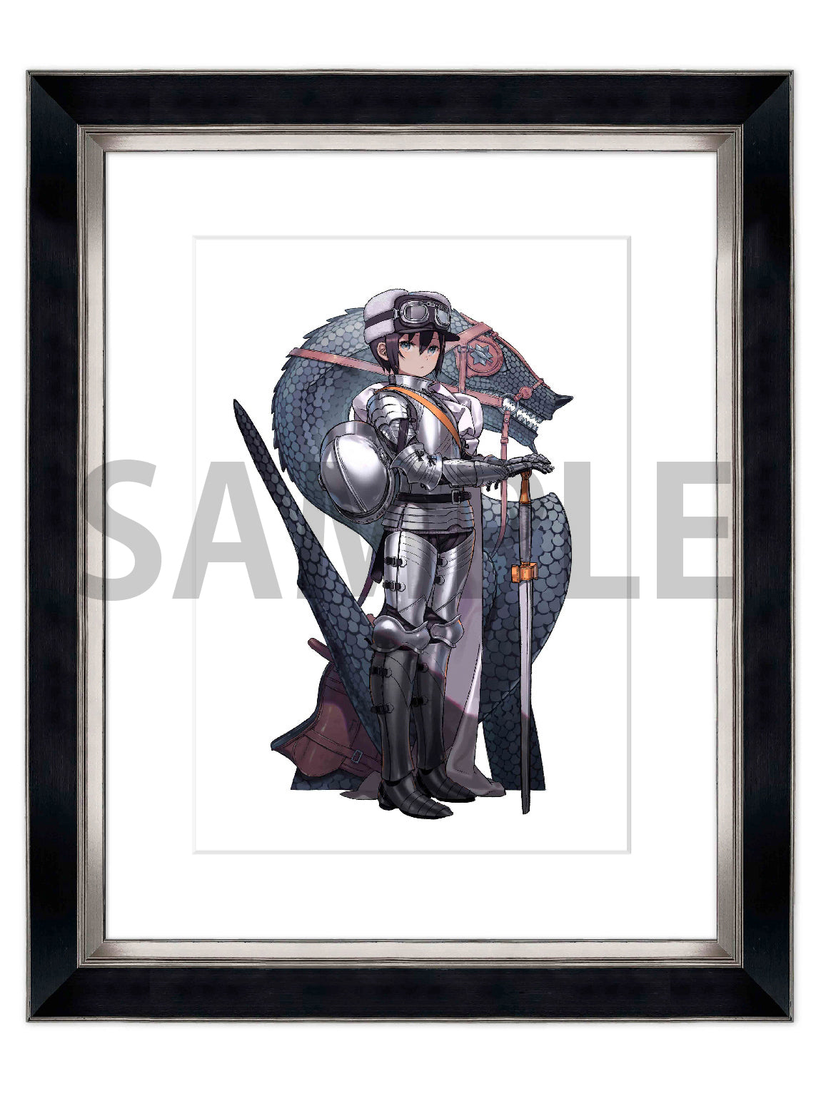 (Goods - Fine Graph) Kino's Journey -the Beautiful World- 25th Anniversary A5 Size Chara Fine Graph - A - Knight Kino