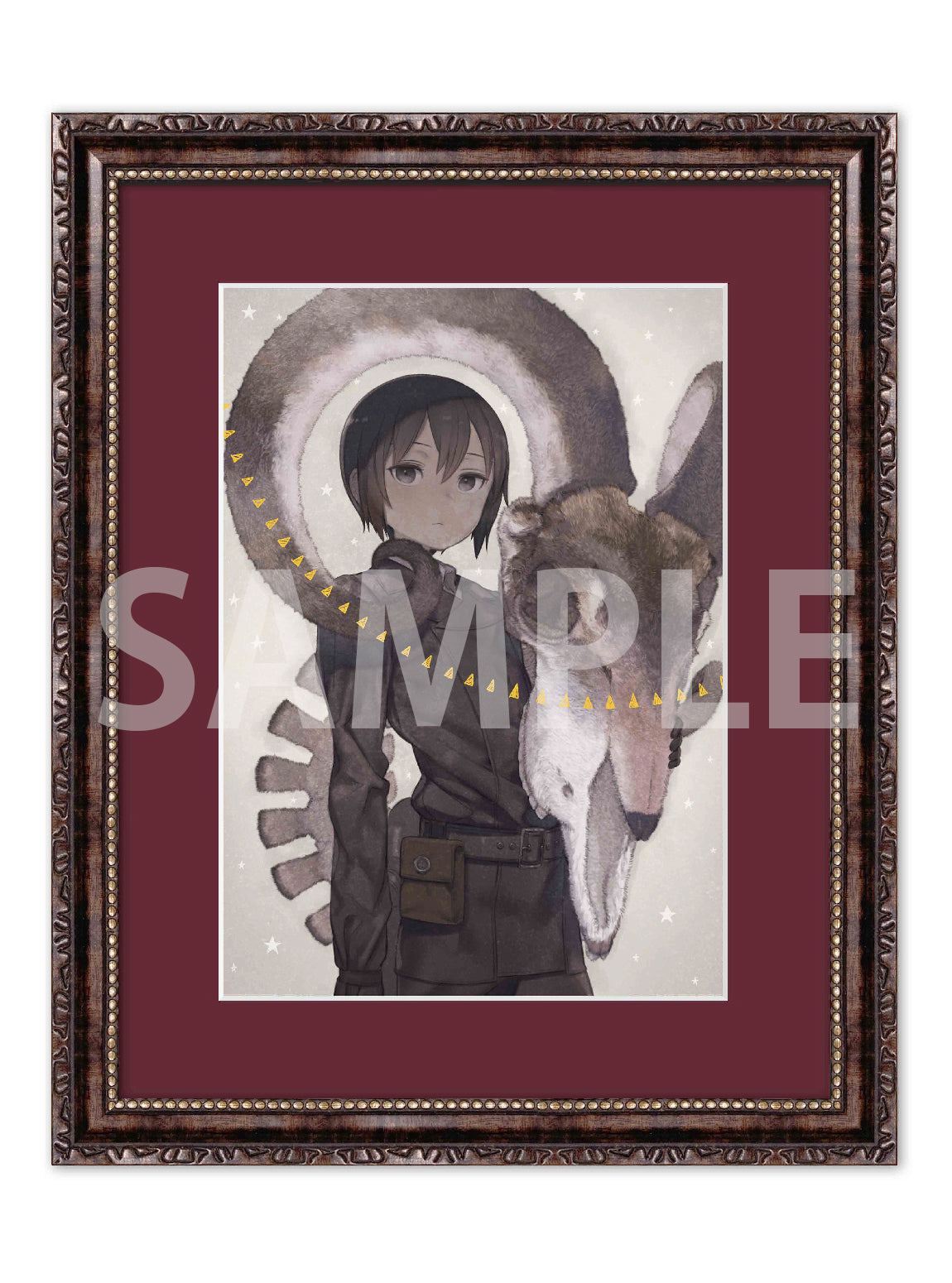 (Goods - Fine Graph) Kino's Journey -the Beautiful World- 25th Anniversary A5 Size Chara Fine Graph - C - ⅩⅩⅢ Cover Illustration