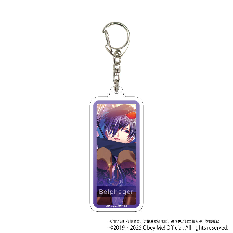 (1BOX=7)(Goods - Key Chain) Acrylic Key Chain Obey Me! 04 (7 Types Total)