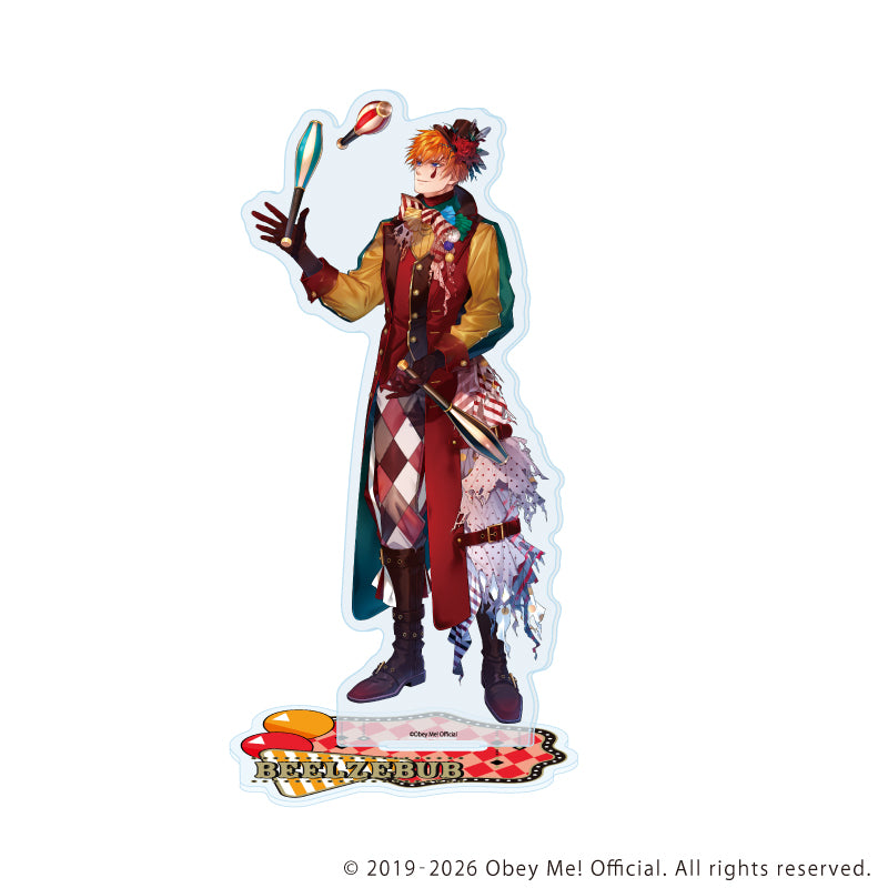 (Goods - Acrylic Stand) Obey Me! Nightbringer Acrylic Stand 168 Beelzebub (feat. Exclusive Art)