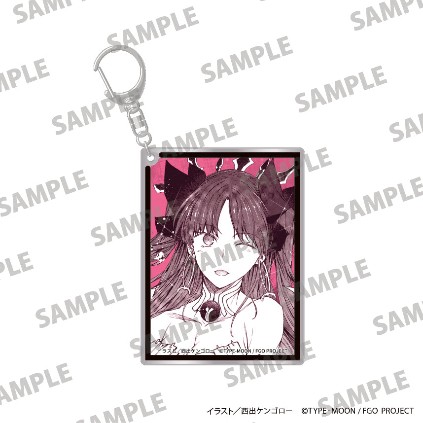 (Goods - Keychain) Fate/Grand Order -Epic of Remnant- Pseudo-Singularity EX: Deep Sea Cyber Paradise SE.RA.PH Acrylic Keychain A