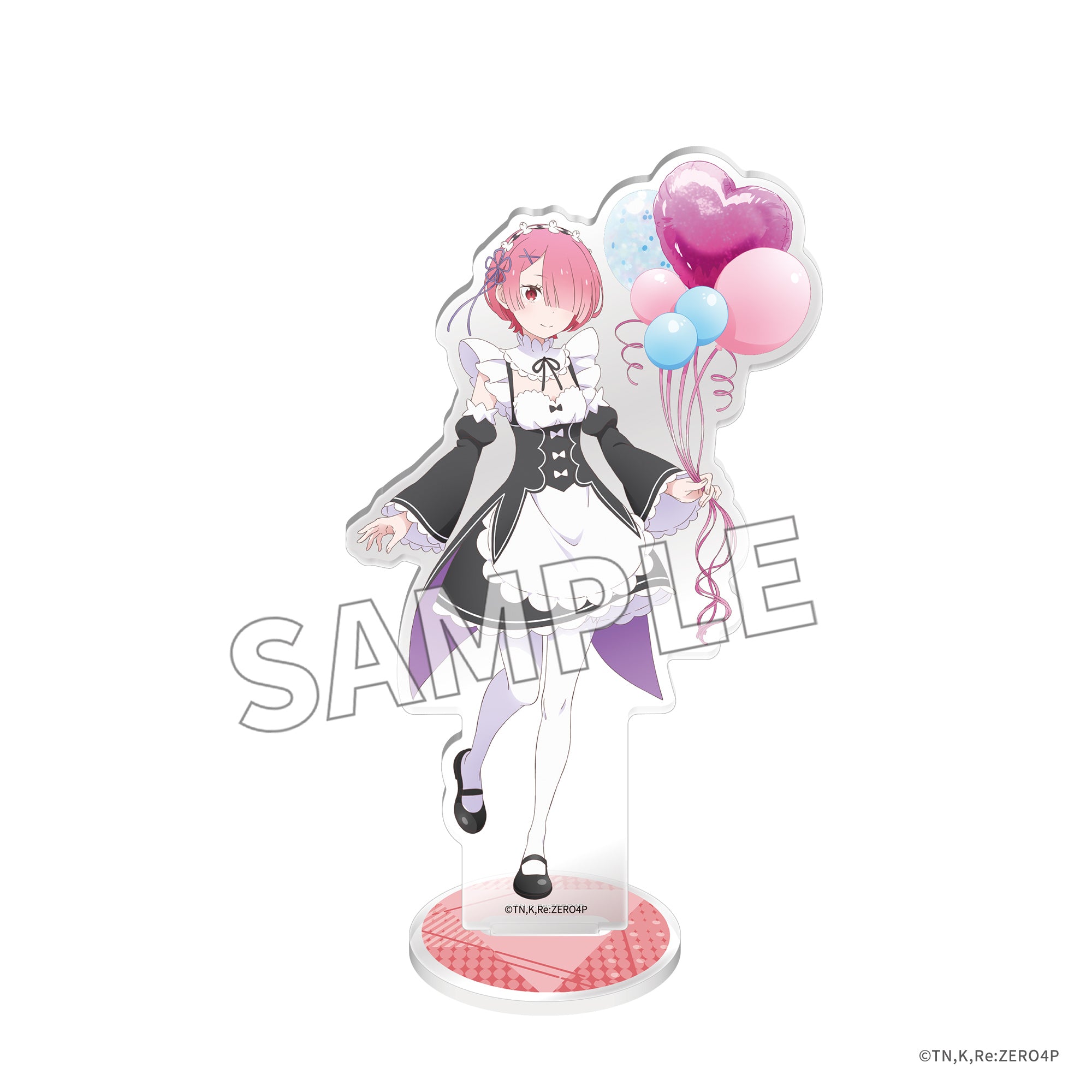 (Goods - Acrylic Stand) Re:ZERO -Starting Life in Another World- Acrylic Stand Flower & Balloon ver. - Ram