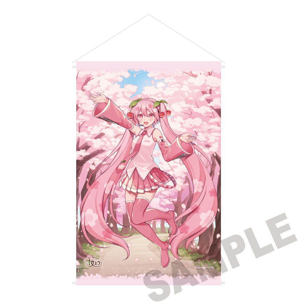 (Goods - Tapestry) Sakura Miku x Hirosaki Sakura Festival 2026 Tapestry - Art by Choke