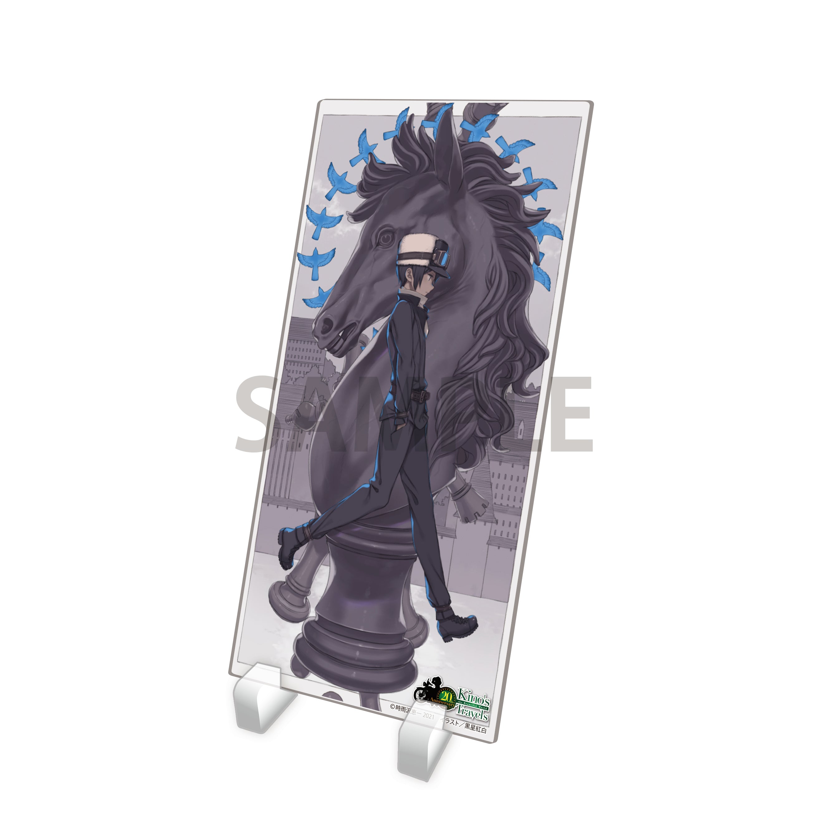 (Goods - Acrylic Stand) Kino's Journey -the Beautiful World Best Selection- Re-release Edition Acrylic Illustration Plate A