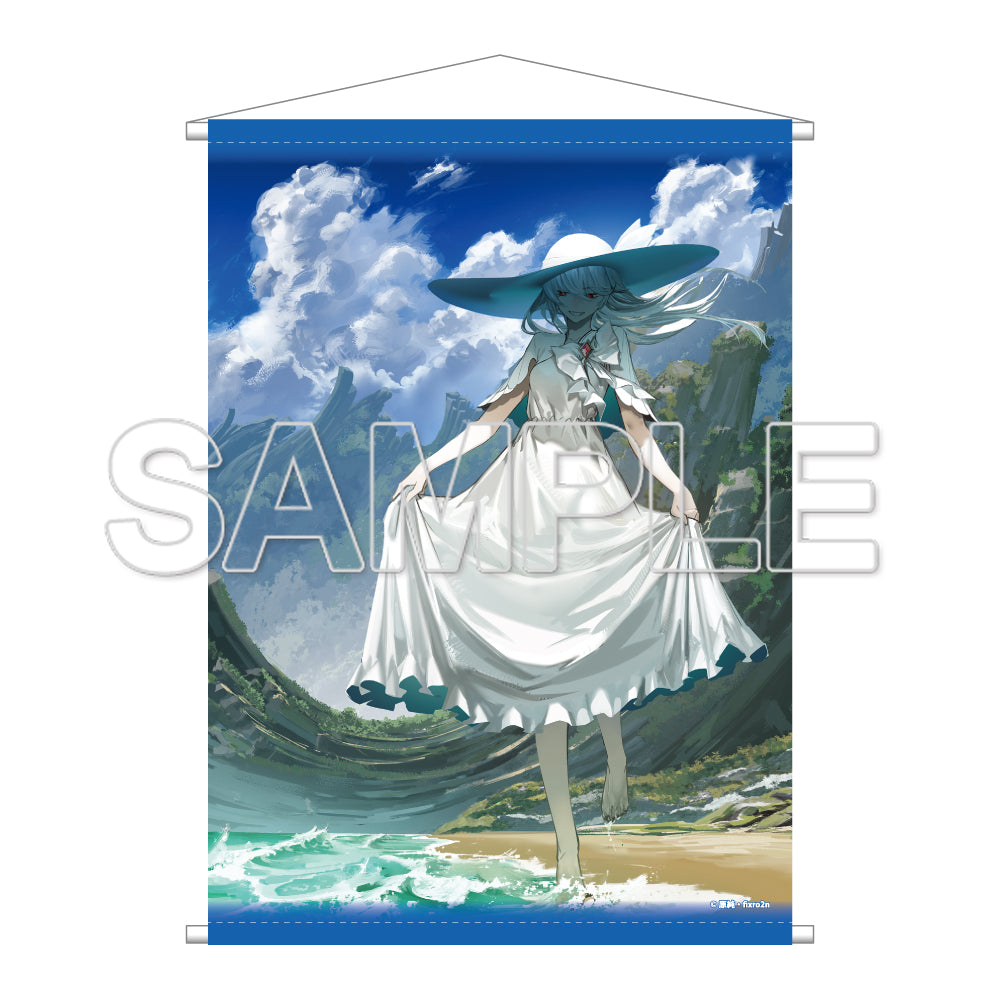 (Goods - Tapestry) EXP Is Golden B2-sized Tapestry - Leah ~By the Sea~