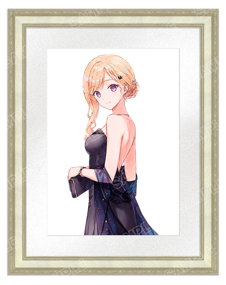 (Goods - Fine Graph) MF Bunko J Autumn School Festival 2025 A4-sized Chara Fine Graph - Days with My Stepsister - Saki Ayase