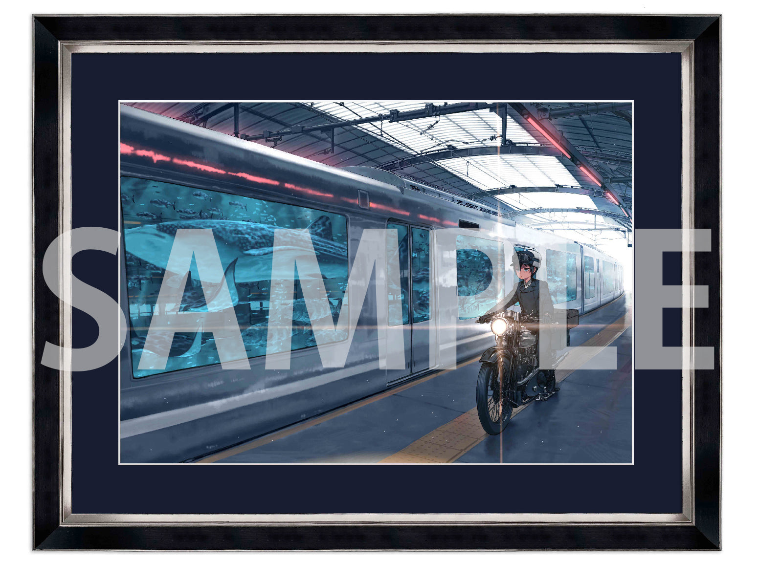 (Goods - Fine Graph) Kino's Journey -the Beautiful World- 25th Anniversary B4 Size Chara Fine Graph - C - Station