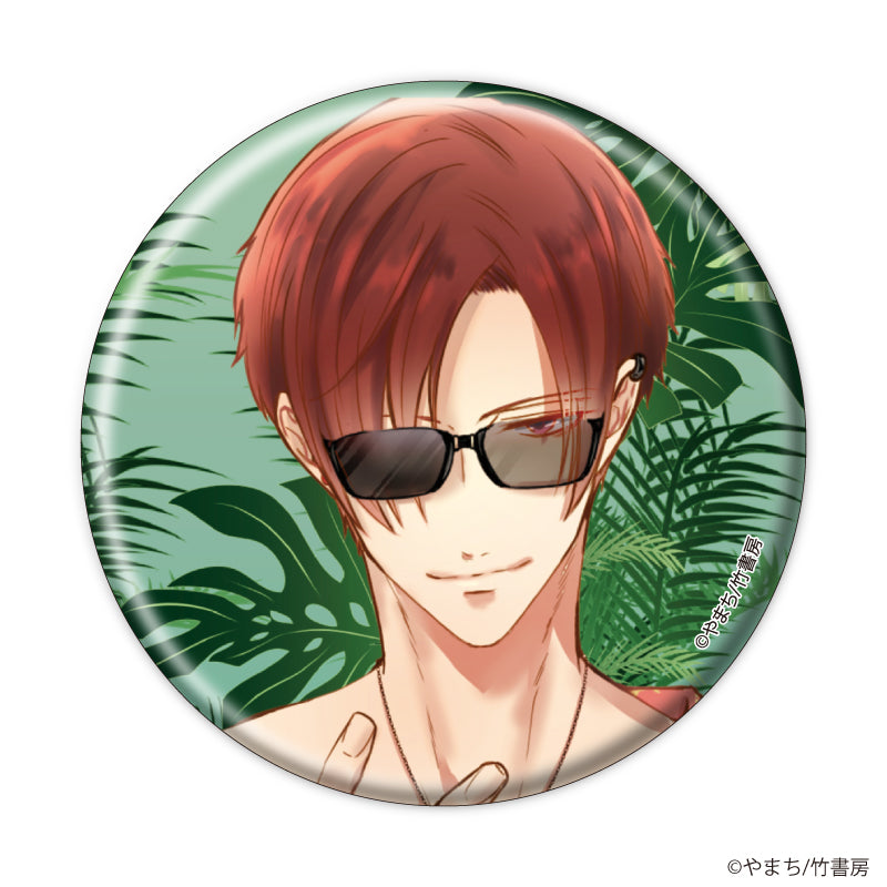 (1BOX=7)(Goods - Badge) Afurete Koborete Gaman Dekinai Button Badge 01