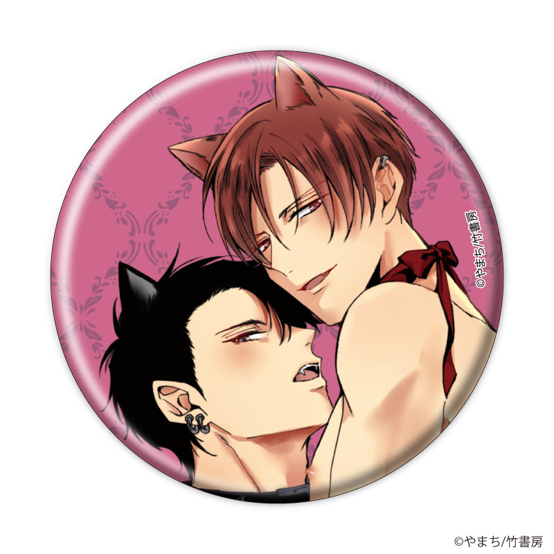 (1BOX=7)(Goods - Badge) Afurete Koborete Gaman Dekinai Button Badge 01