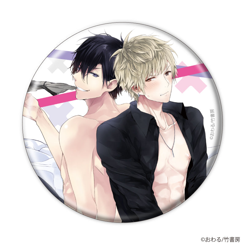 (1BOX=5)(Goods - Badge) Owal Button Badge 01