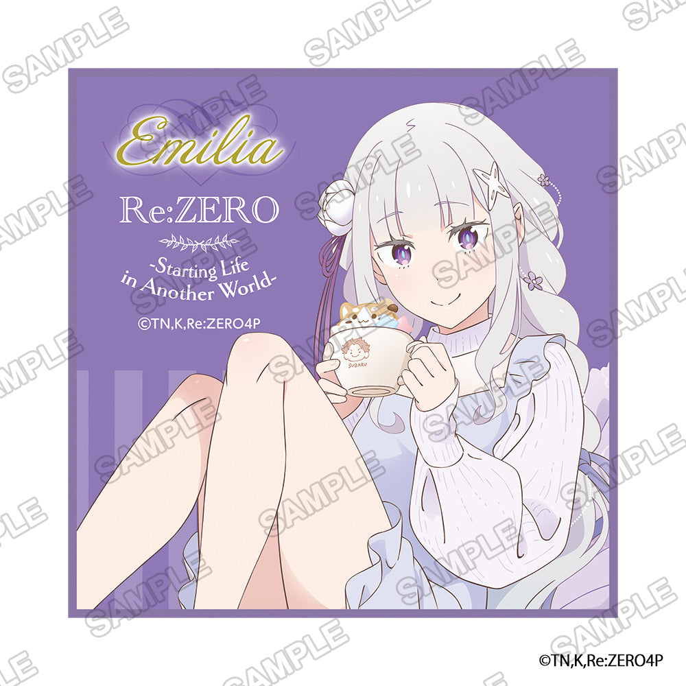 (Goods - Towel) "Re:ZERO -Starting Life in Another World-" Microfiber Hand Towel Emilia's Birthday Celebration 2025 ver. - Emilia