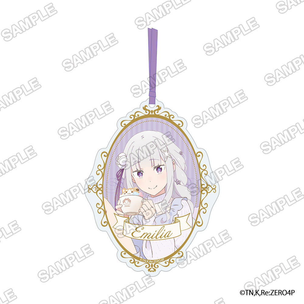 (Goods - Bookmark) "Re:ZERO -Starting Life in Another World-" Acrylic Bookmark Emilia's Birthday Celebration 2025 ver. - Emilia
