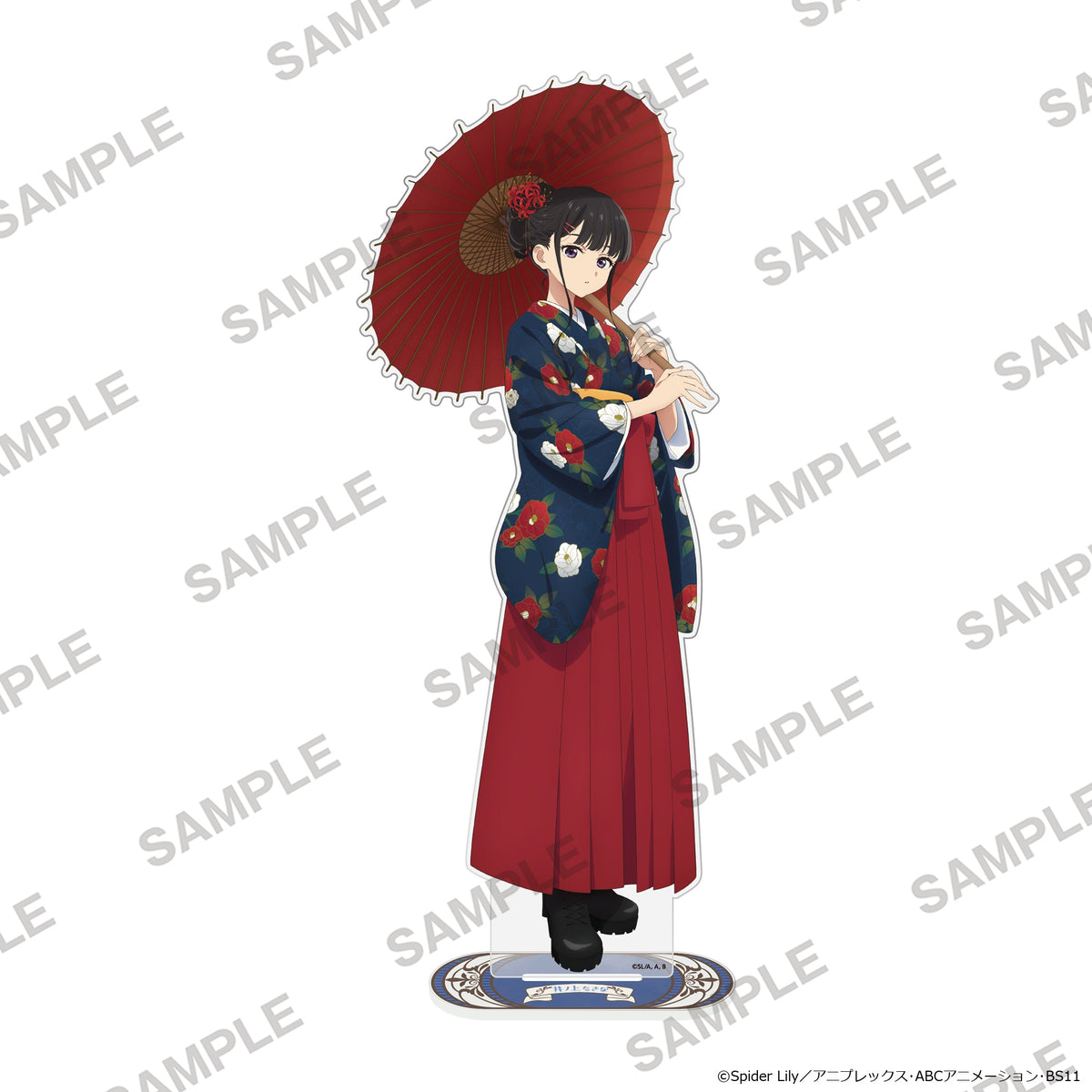 (Goods - Acrylic Stand) Lycoris Recoil TV Anime Series Big Acrylic Stand Japanese-Modern Style Ver. - Takina Inoue