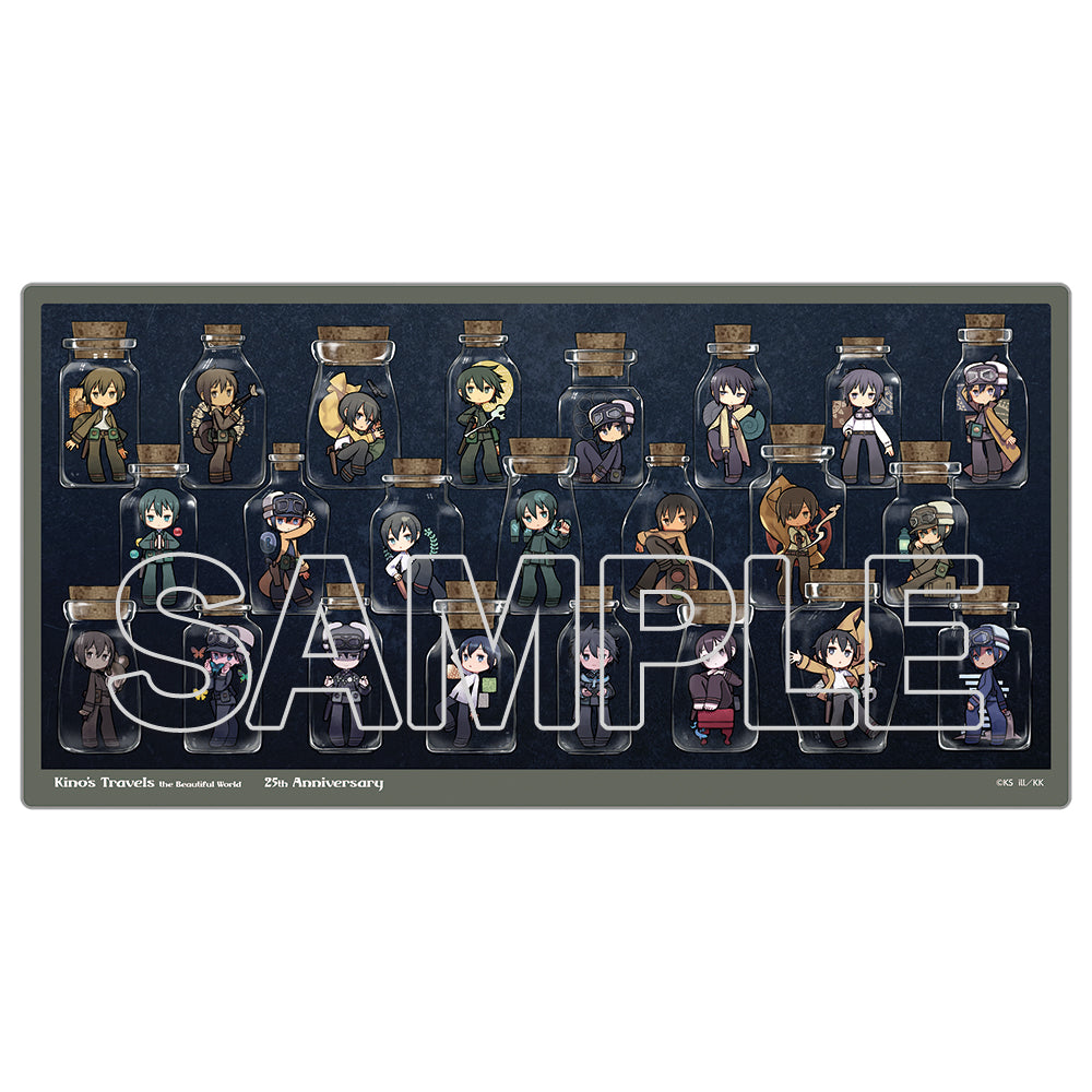 (Goods - Deskmat) Kino's Journey -the Beautiful World- 25th Anniversary Desk Mat - B - Cover Illustrations