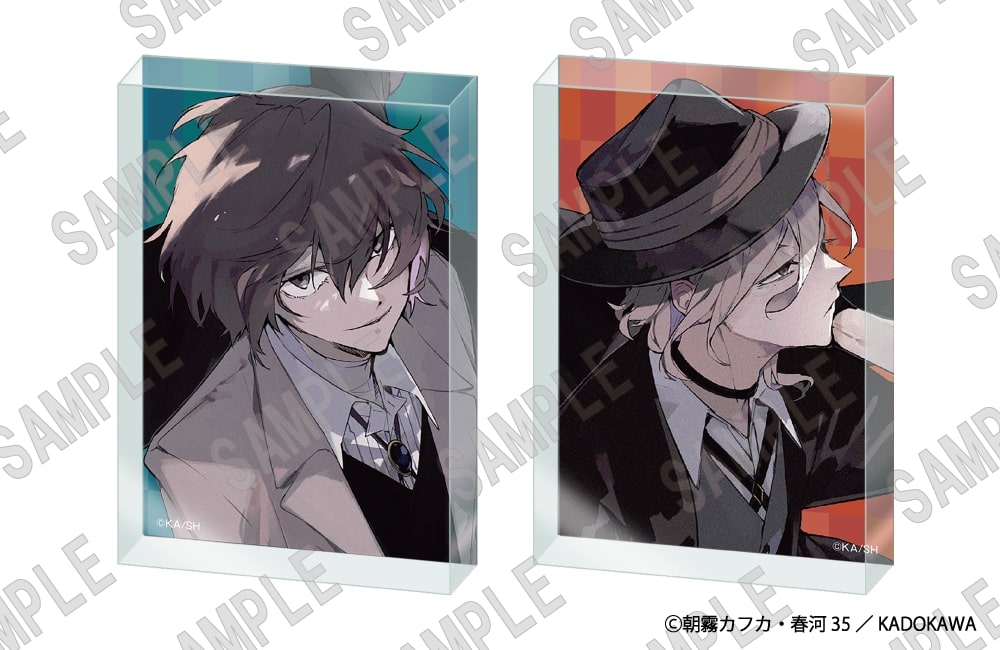 (Goods - Ornament) 【Resale】文豪ストレイドッグス Acrylic Block Set (C104)
