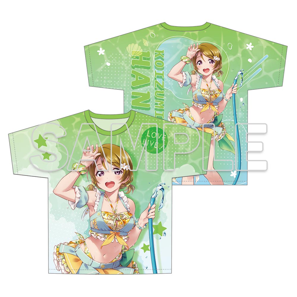 (Goods - Shirt) Love Live! Full Graphic T-shirt Ver. Swimsuit - Hanayo Koizumi