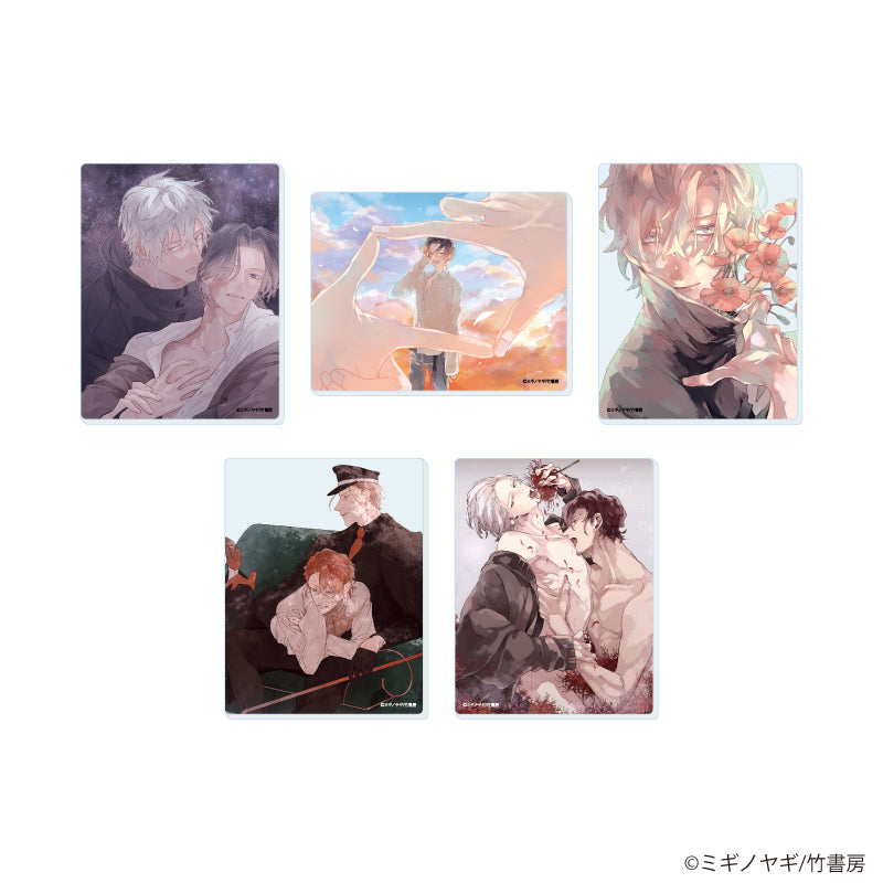 (1BOX=5)(Goods - Card) Migino Yagi Acrylic Card 01 (Official Art)