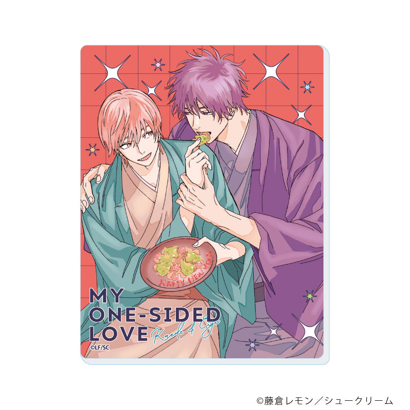 (1BOX=5)(Goods - Card) My One-Sided Love (Shuraba no One Side Love) Acrylic Card 01 (feat. Exclusive Art)