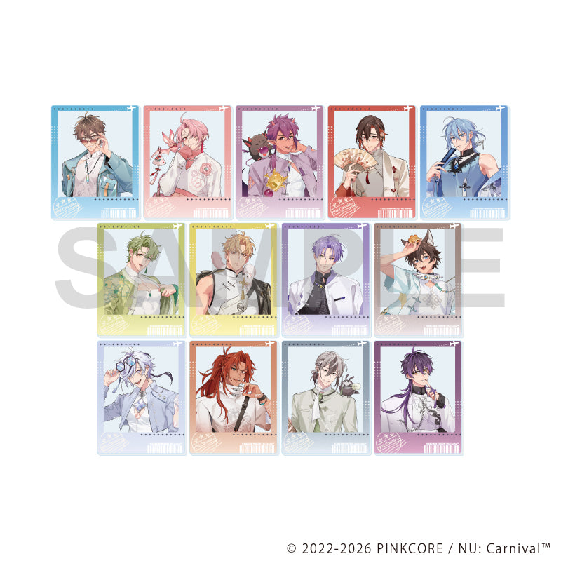 (1BOX=13)(Goods - Card) NU: Carnival Acrylic Card 02 (Exclusive Art)
