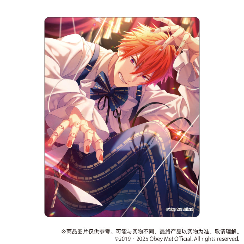 (1BOX=7)(Goods - Card) Obey Me! Nightbringer Acrylic Card 04 (Official Art)