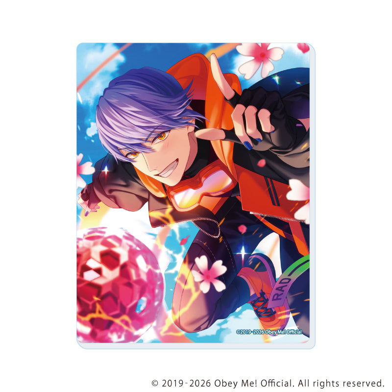 (1BOX=7)(Goods - Card) Obey Me! Nightbringer Acrylic Card 11 (Official Art)