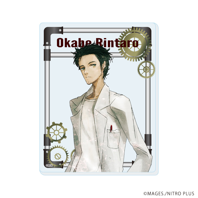 (1BOX=8)(Goods - Card) STEINS;GATE Acrylic Card 01 (Official Art)
