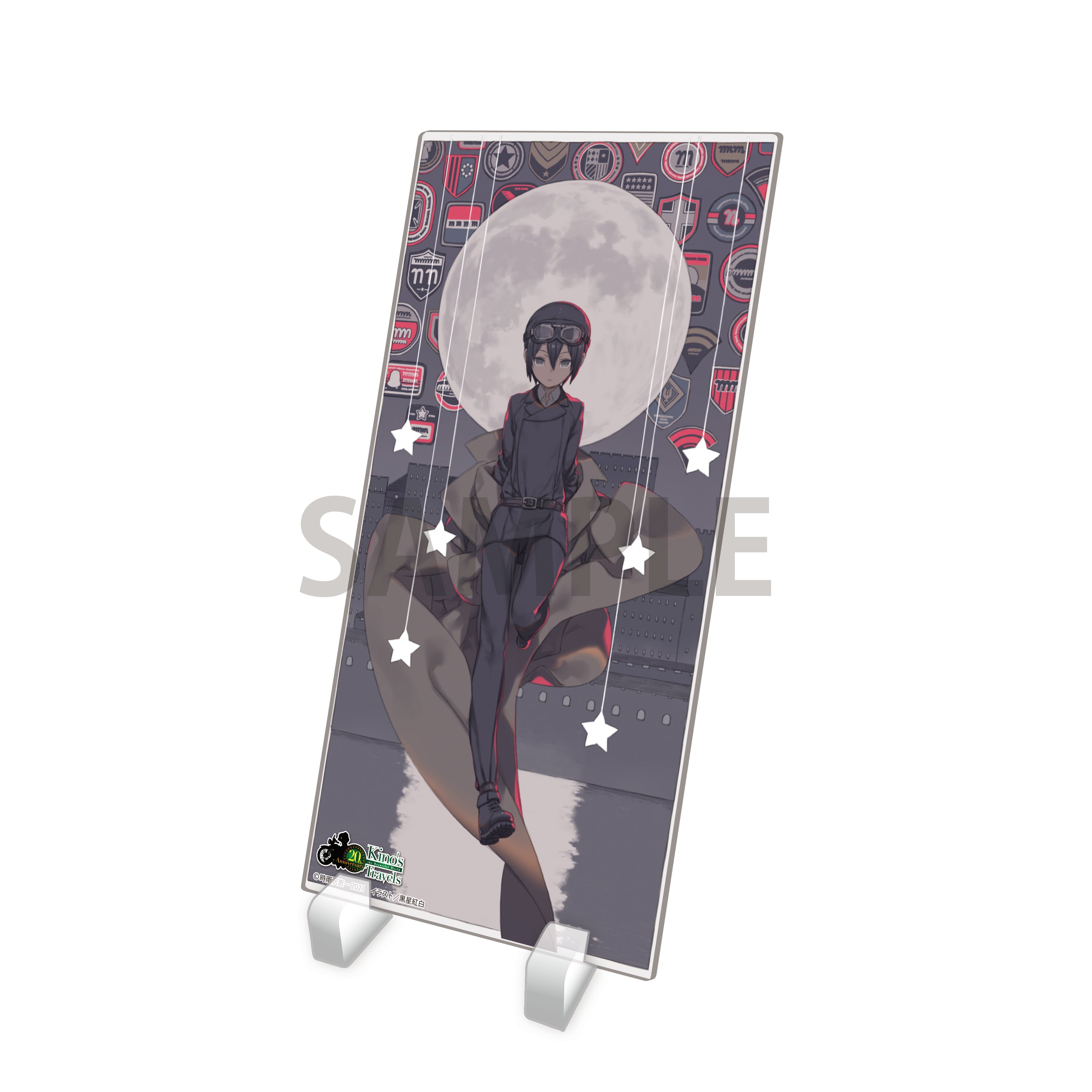 (Goods - Acrylic Stand) Kino's Journey -the Beautiful World Best Selection- Re-release Edition Acrylic Illustration Plate C