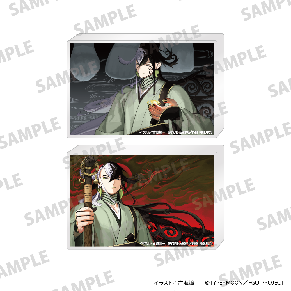 (Goods - Ornament) Fate/Grand Order Curious Tales of Heroic Spirits ~Ashiya Doman~ Mini Acrylic Block Set