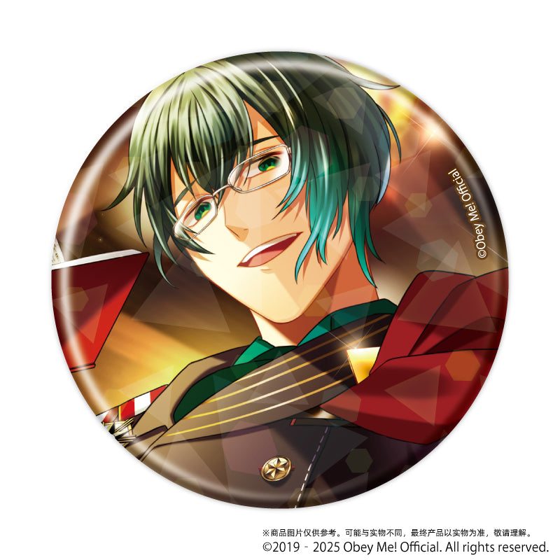 (1BOX=5)(Goods - Badge) Holographic Button Badge (65mm) Obey Me! 04 (5 Types Total)