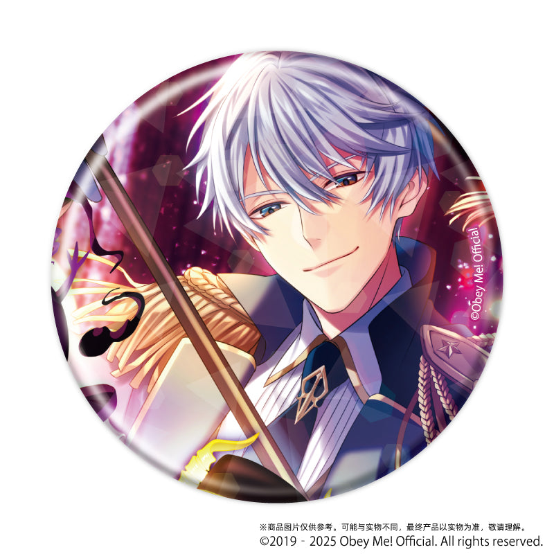 (1BOX=5)(Goods - Badge) Holographic Button Badge (65mm) Obey Me! 04 (5 Types Total)