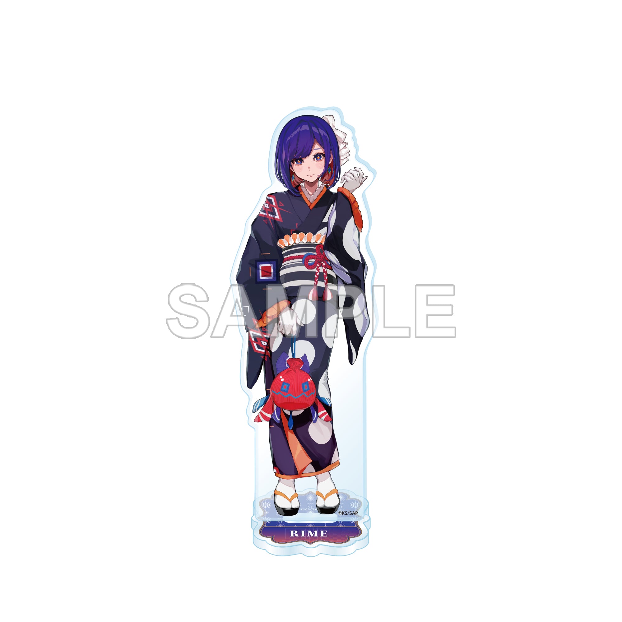 (Goods - Acrylic Stand) KAMITSUBAKI CITY UNDER CONSTRUCTION Acrylic Stand Figure - Koko Rinne Kimono Ver.