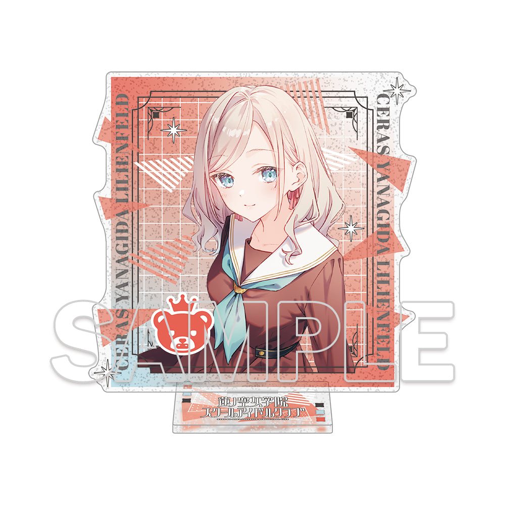(Goods - Acrylic Stand) Love Live! Hasunosora Jogakuin School Idol Club Glimmering Acrylic Stand Ver. 105th Generation Start - Ceras Yanagida Lilienfeld