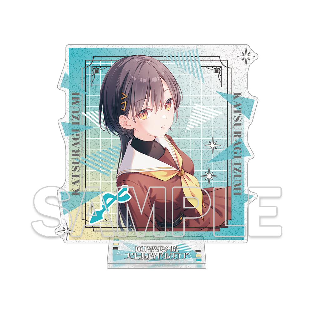 (Goods - Acrylic Stand) Love Live! Hasunosora Jogakuin School Idol Club Glimmering Acrylic Stand Ver. 105th Generation Start - Izumi Katsuragi
