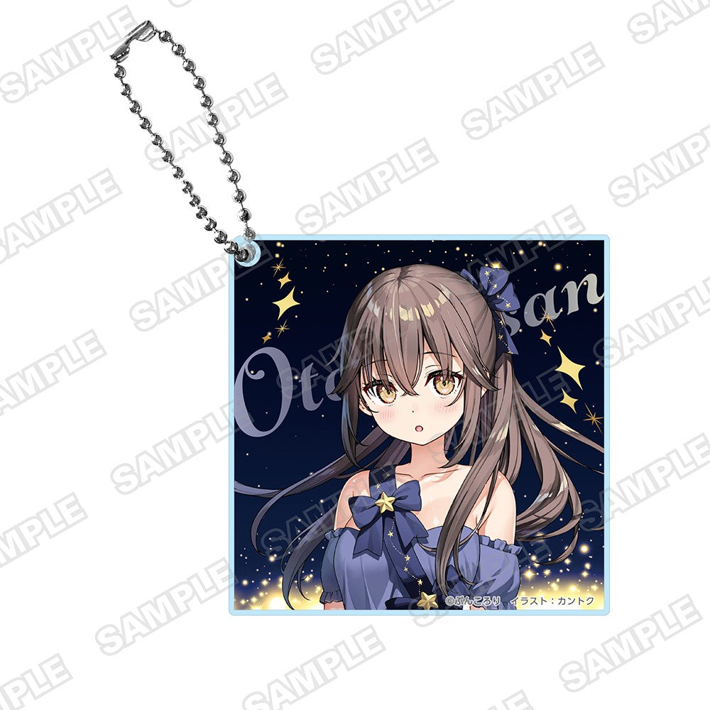 (Goods - Keychain) MF Bunko J Autumn School Festival 2025 Acrylic Block Keychain - Sasaki and Peeps - Otonari-san