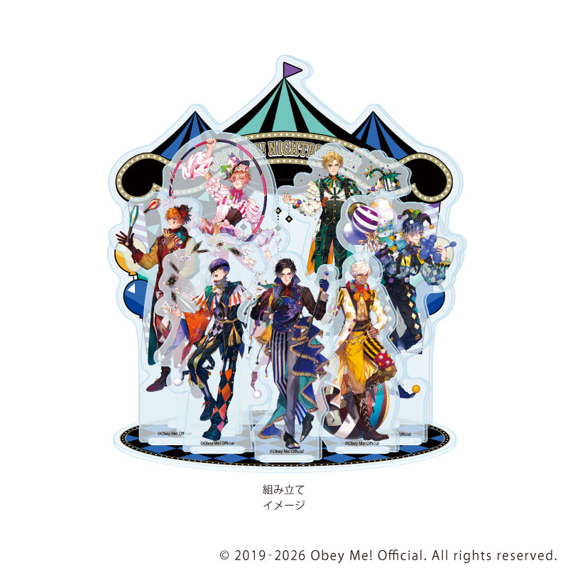 (Goods - Ornament) Obey Me! Nightbringer Acrylic Diorama 01 Assembly Design (feat. Exclusive Art)