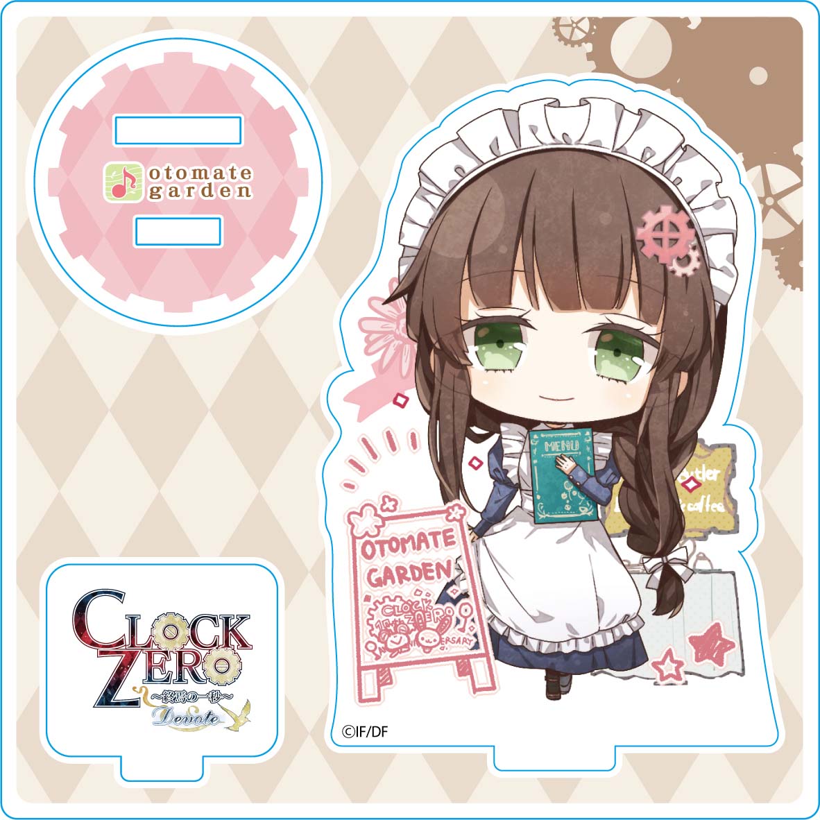 (Goods - Acrylic Stand) Otomate Garden Chibi Character Acrylic Stand 2023_178 Nadeshiko Kuroh (CLOCK ZERO)