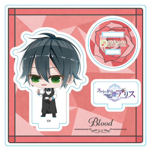 (Goods - Acrylic Stand) Otomate Garden Spade no Kuni no Alice Chibi Acrylic Stand 2024_247 Spade no Kuni no Alice Blood