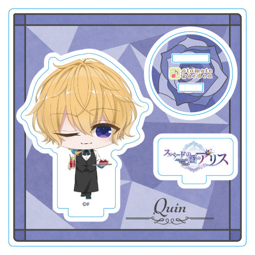 (Goods - Acrylic Stand) Otomate Garden Spade no Kuni no Alice Chibi Acrylic Stand 2024_252 Spade no Kuni no Alice Quin