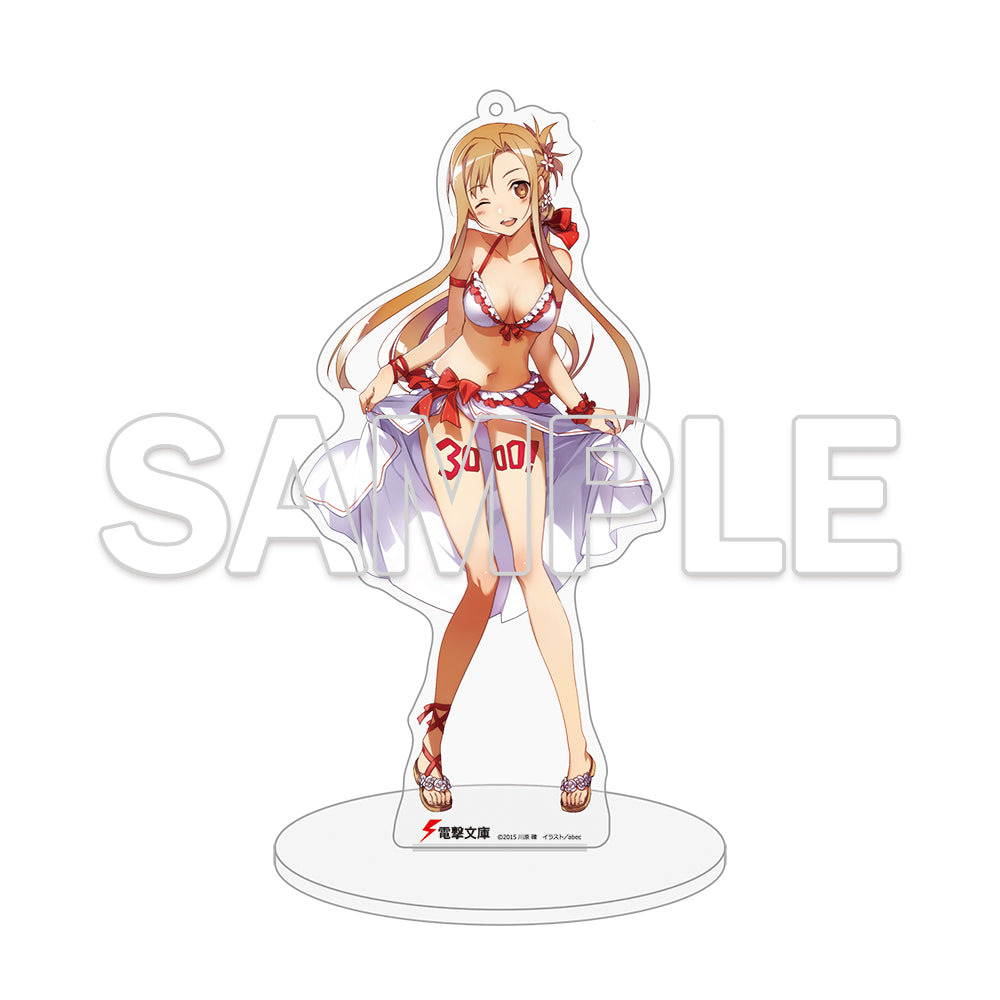 (Goods - Acrylic Stand) Dengeki Bunko Swimsuit Acrylic Mascot - Sword Art Online (Re-release Edition)