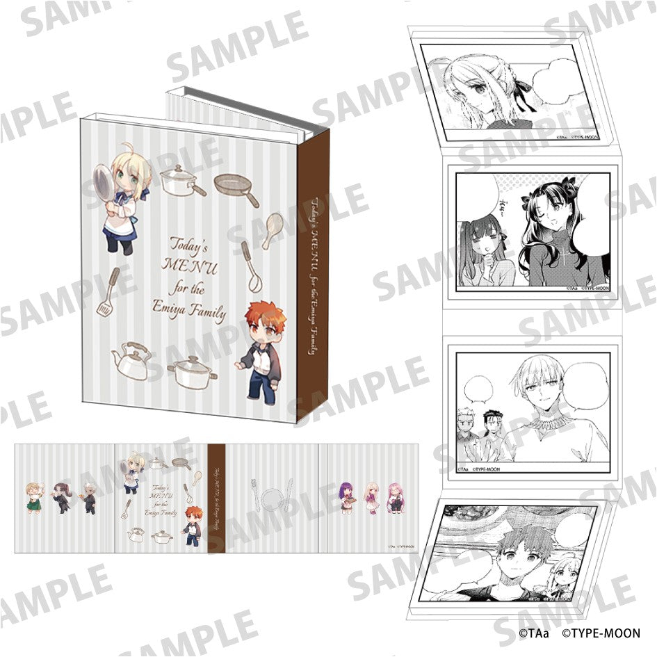 (Goods - Notepad) Today's Menu for the Emiya Family Mini Book Notepad